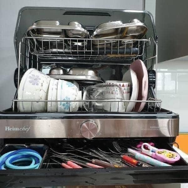 [Trả góp 0%]Máy sấy và tiệt trùng chén bát Heim Chef HTD600