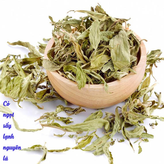 Cỏ ngọt sấy lạnh nguyên lá