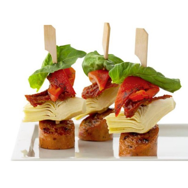 Xiên tre decor, trang trí Cocktail - 12cm (Gói 100c)