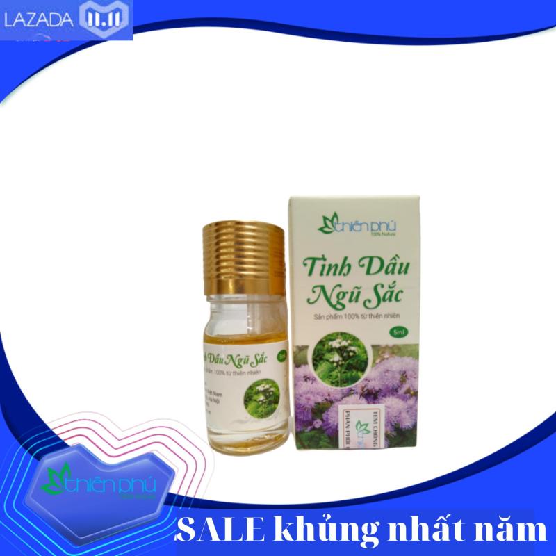 Tinh dầu ngũ sắc Thiên Phú 5ml- đặc trị viêm xoang mũi, viêm mũi dị ứng