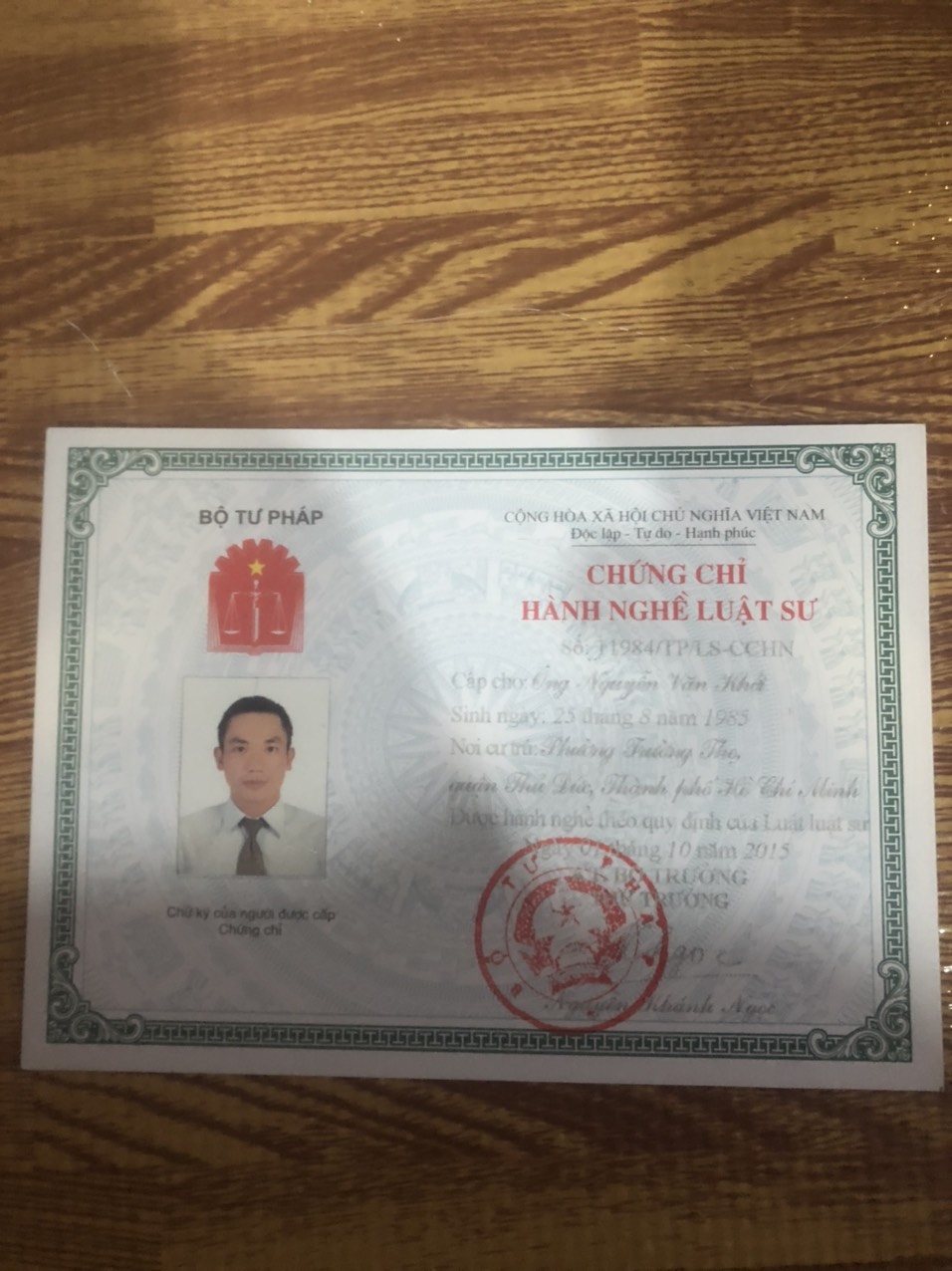 Đơn ly hôn thuận tình huyện Bình Chánh