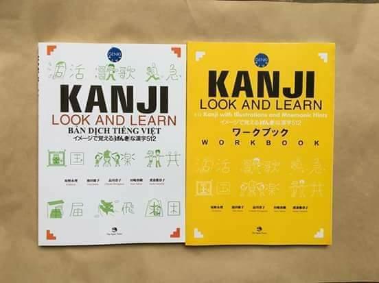 [HCM]Sách kanji look and learn 512 chữ bài tập Workbook