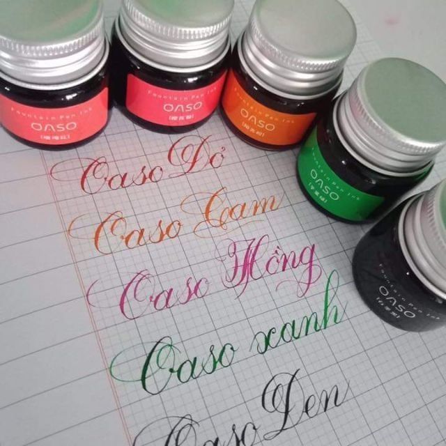 Mực Oaso 20Ml,Mực Nhật Cao Cấp,Mưc Bút Máy - Penpro
