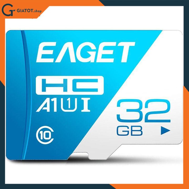 Thẻ nhớ micro 32gb eaget class 10 80mb/s chính hãng