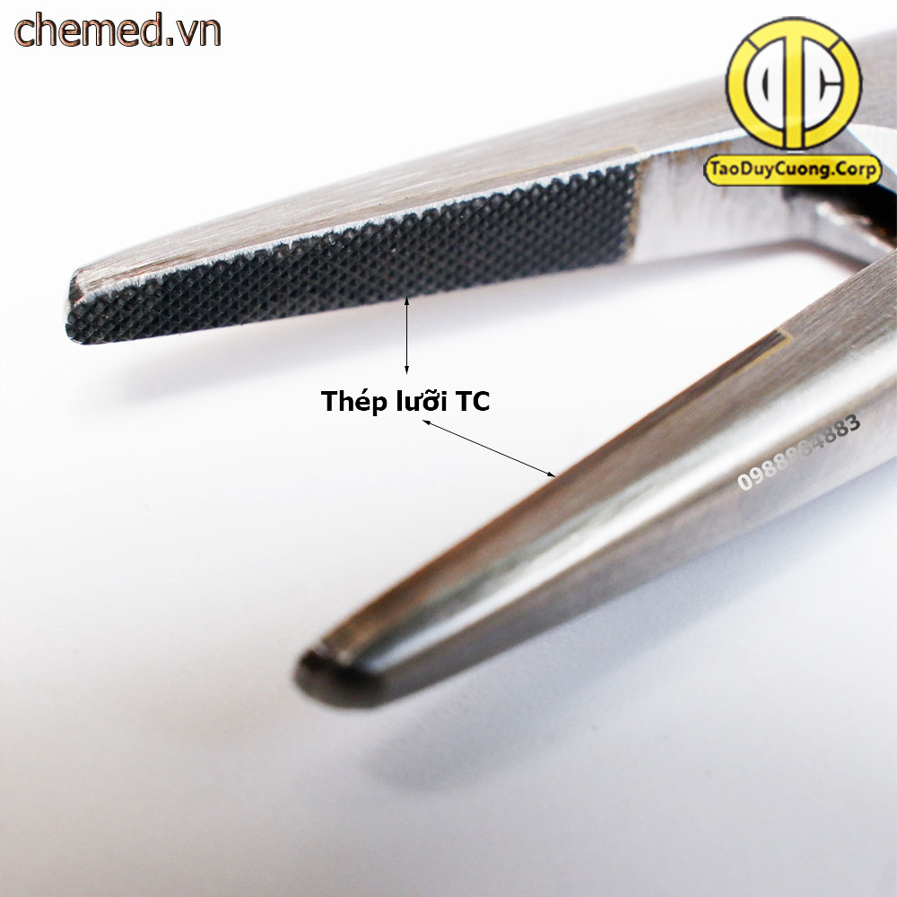 Kìm kẹp kim y tế chuôi vàng các size công nghệ Đức