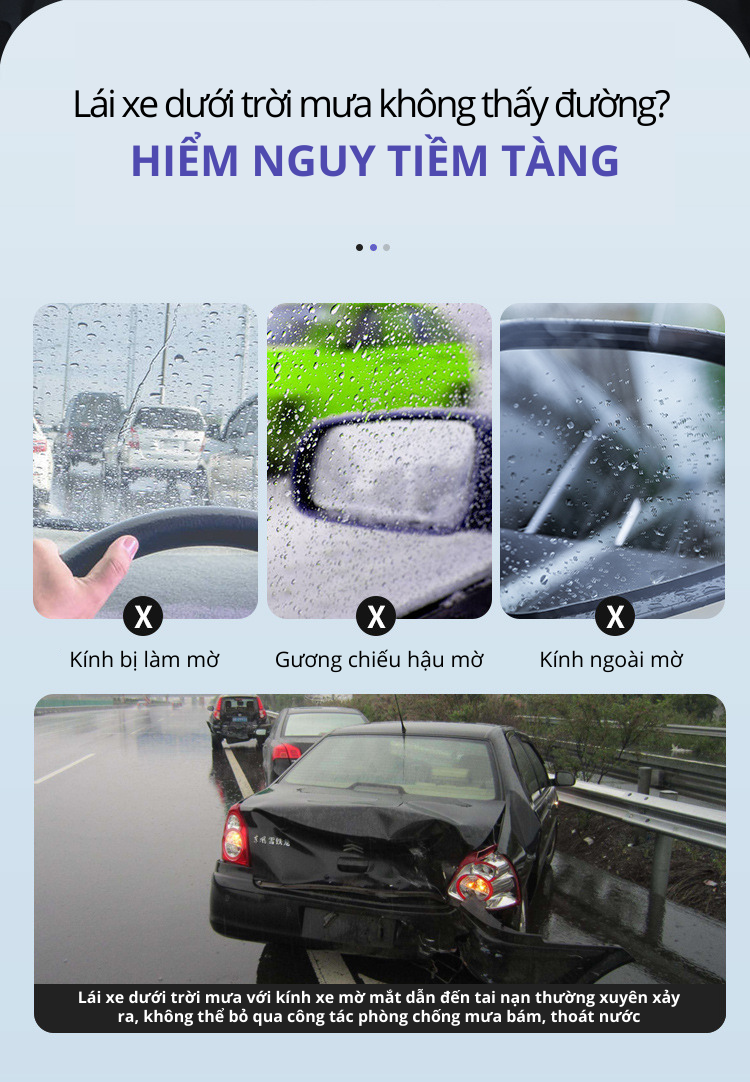Bình xịt kính xe ô tô chống thấm nước