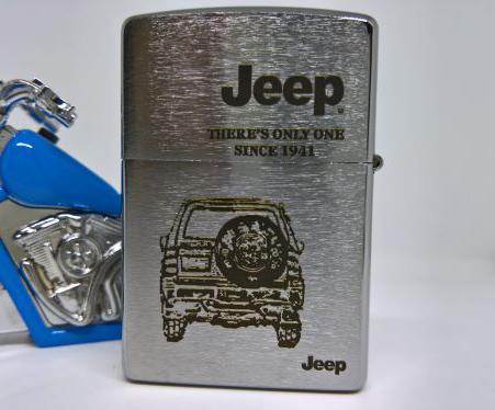 Bật lửa Zippo Xe jeep antique khắc 3 mặt