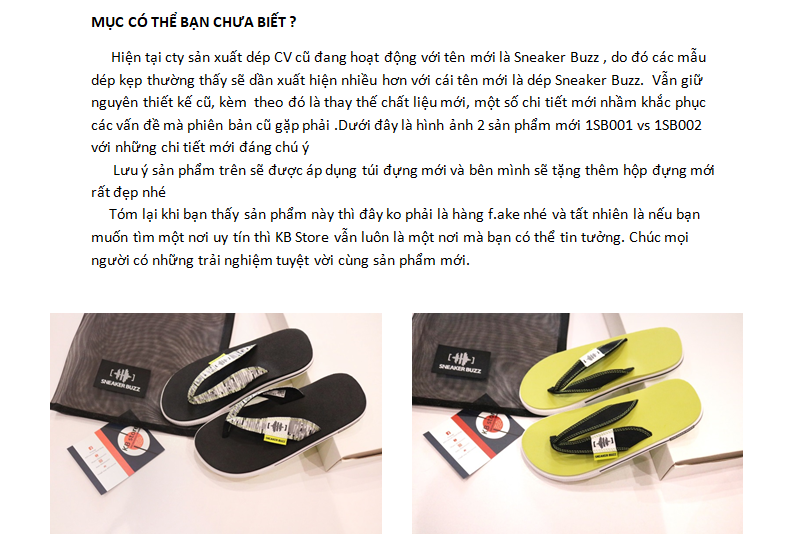 Dép Sneaker Buzz nền da nhạt quai nâu cam 1SBS017