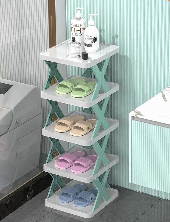 Kệ để giày dép 5 tầng chữ X