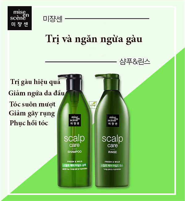 DẦU GỘI ĐẦU MISE EN SCENE HÀN QUỐC