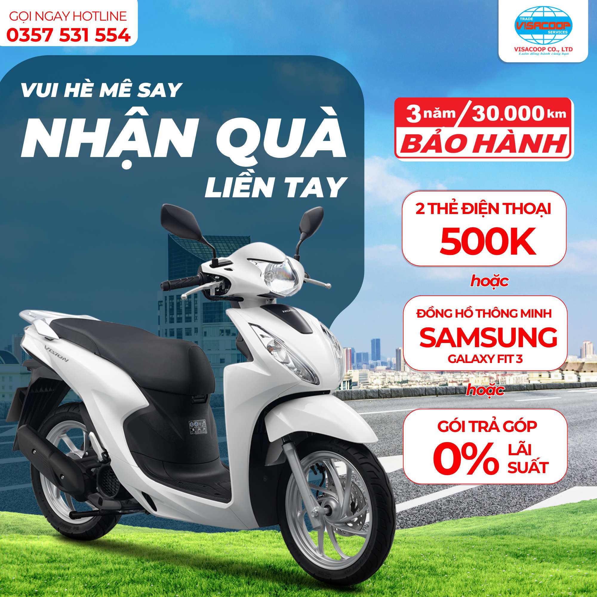 Xe máy Honda VISION 2025 phiên bản Tiêu chuẩn