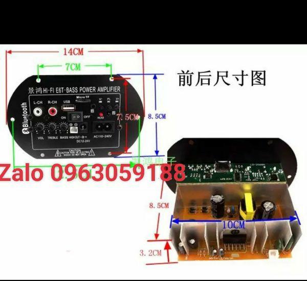 Mạch Loa Crown - Mạch Loa kéo có bluetooth