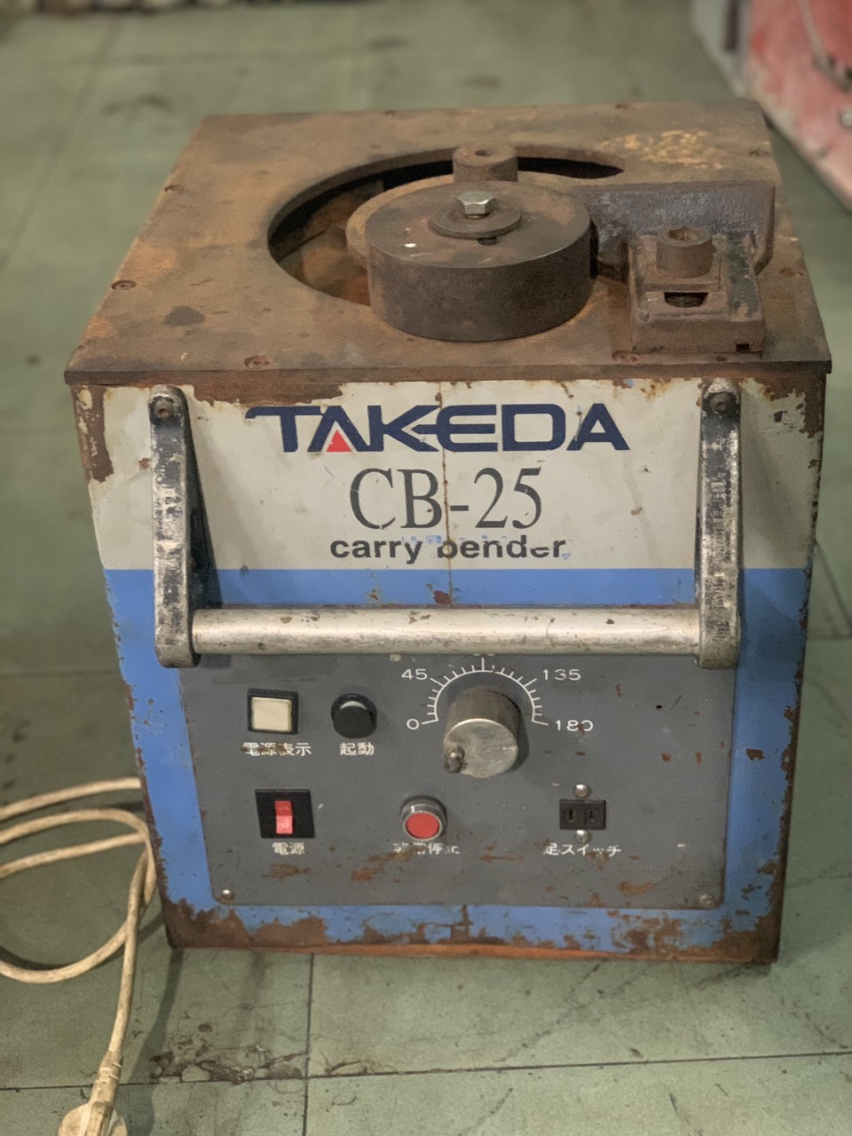 MÁY UỐN SẮT NỘI ĐỊA NHẬT TAKEDA 25MM
