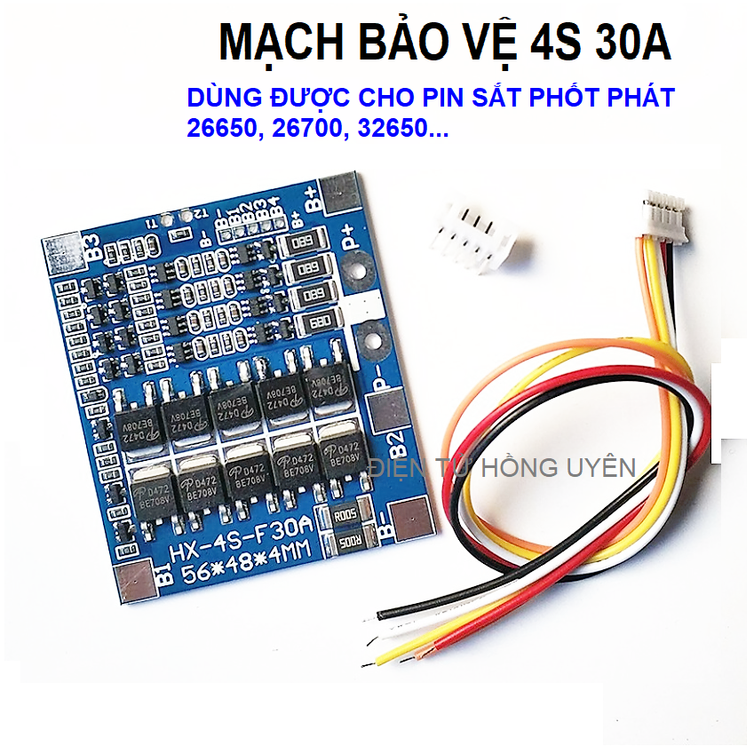 M ch 13s 48v 30a 50a m ch b o v pin li on lipo chuy n d ng ng b nh