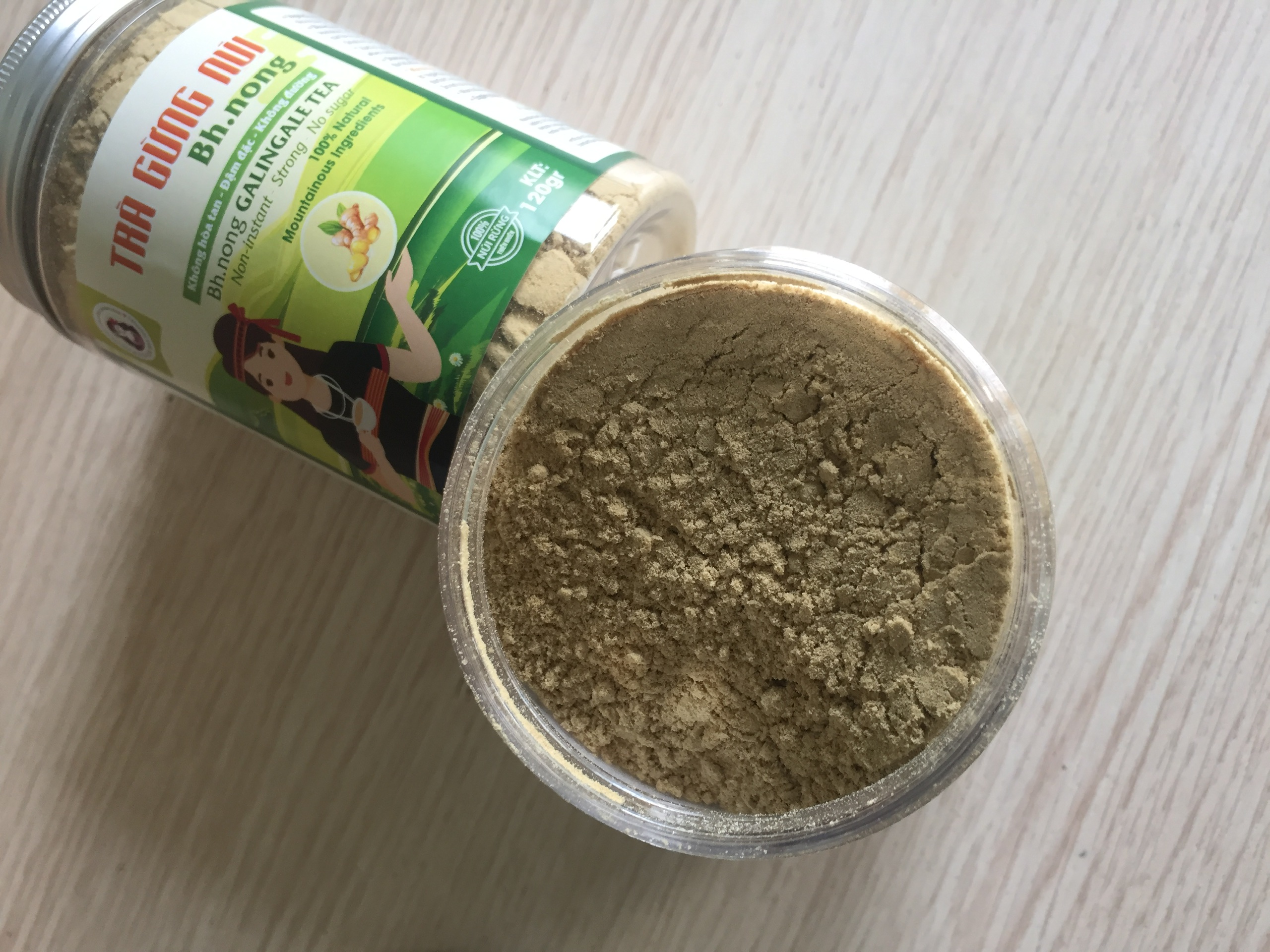 Trà gừng núi Bh'nong
