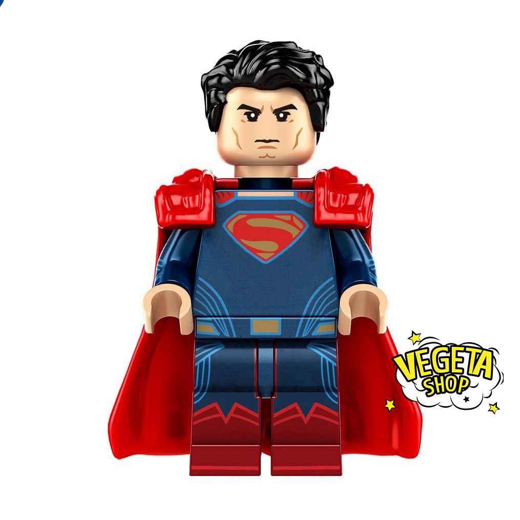 Minifigures Justice League - Mô hình Superman Wonder Woman Batman Aquaman The Flash Cyborg Green Lantern DC Comic