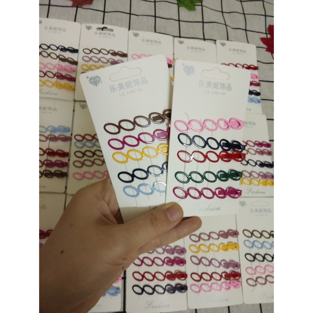 Set 5 Món Kẹp Tóc Thời Trang Phong Cách Hàn Quốc