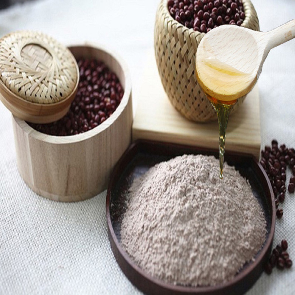 Bột Đậu Đỏ Nguyên Chất Tắm Trắng 100 - 500gram