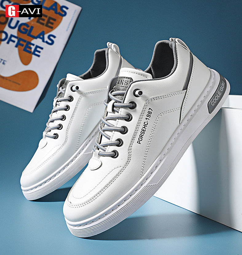 Giày Sneaker Nam Cao Cấp Phong Cách Hàn Quốc (Giá Siêu Sốc) - AVISHOP SP - 1987 thiết kế thời trang phong cách trẻ trung, hiện đại, cá tính