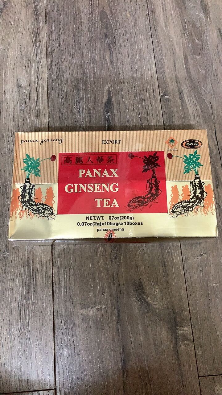 Trà sâm Panax ginseng tea  100 gói (10 gói/1h nhỏ) x 3g