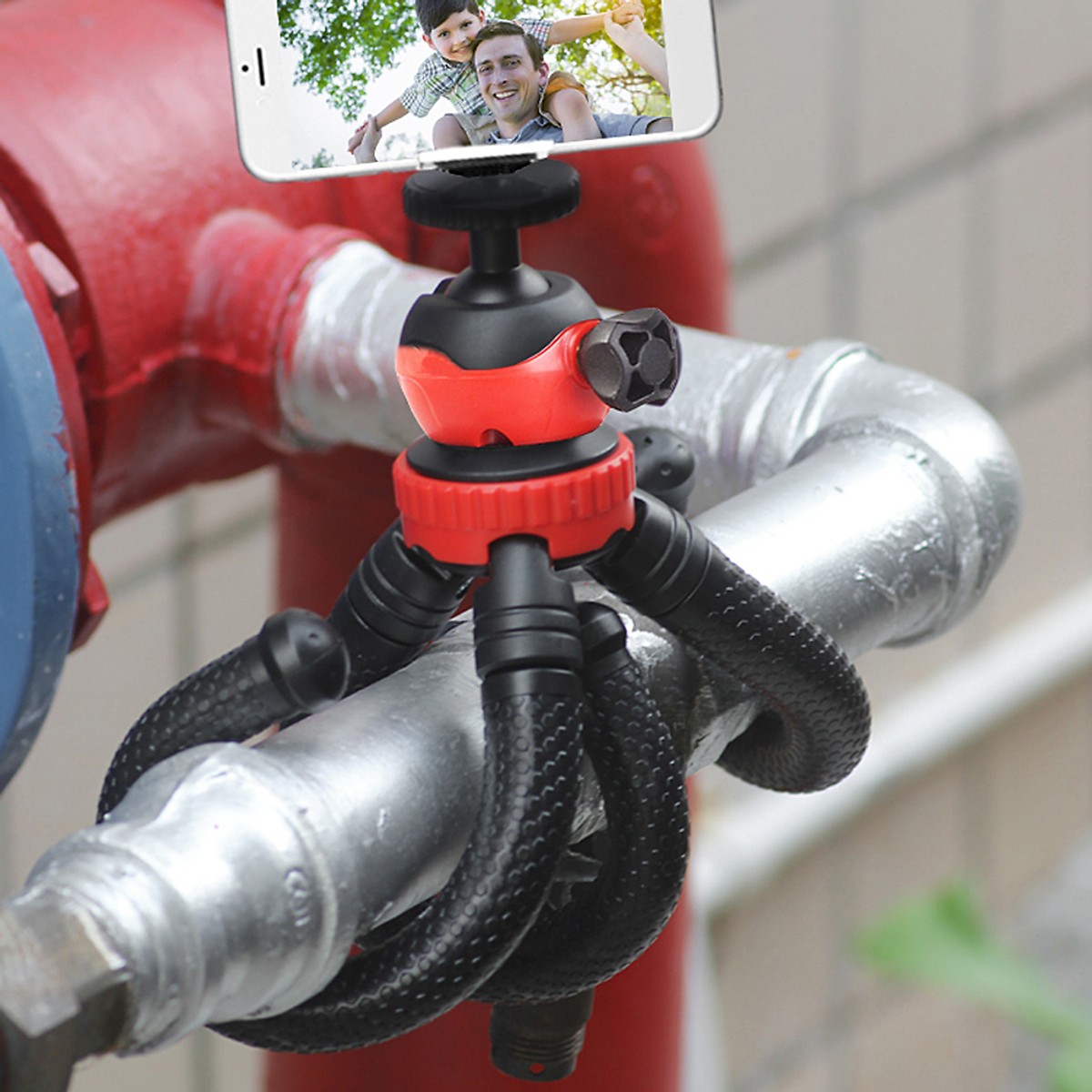 Chân đế máy ảnh Tripod Ballhead Mini Octopus Flexible (Giao Màu Ngẫu Nhiên) - HÀNG NHẬP KHẨU