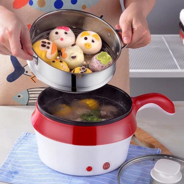 Ca nấu mì có lồng hấp 18cm
