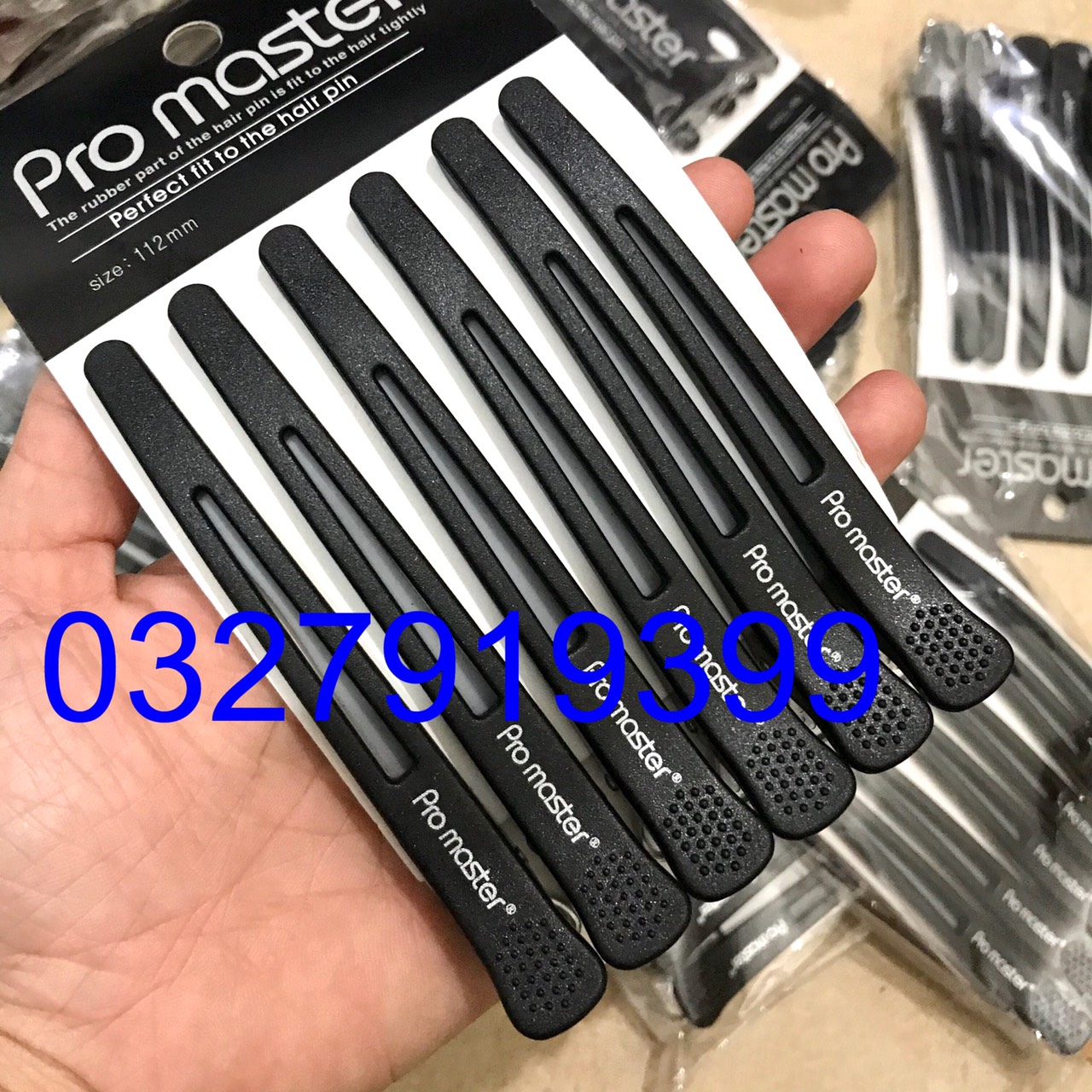 Kẹp vịt chia tóc Pro Master B037 siêu chắc chắn  ( 1 vỉ 6 kẹp nhỏ )