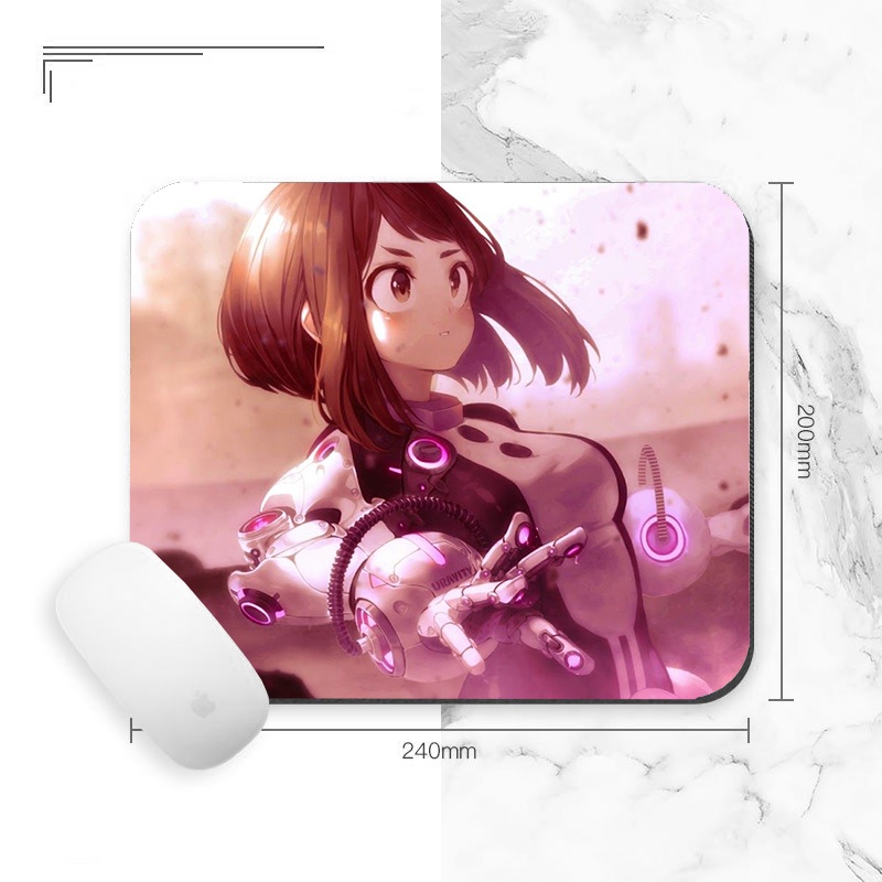Miếng lót chuột IN HÌNH My hero academia Học viện anh hùng anime chibi tiện lợi xinh xắn