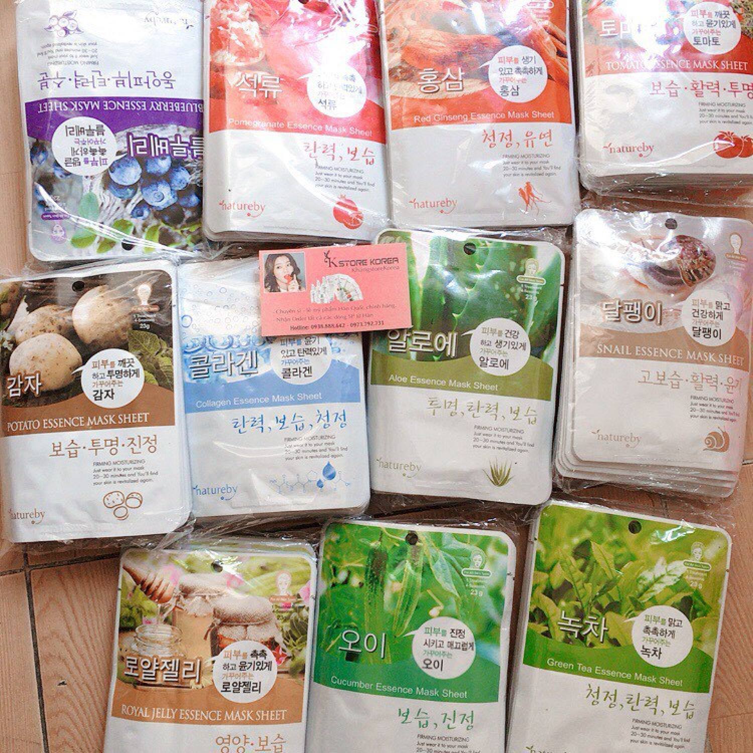 Mặt Nạ Natureby Hàn Quốc chuẩn auth