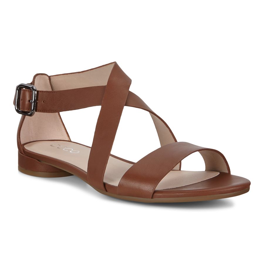 Giày Sandal Ecco Nữ Flat Sandal W 20841301350 211