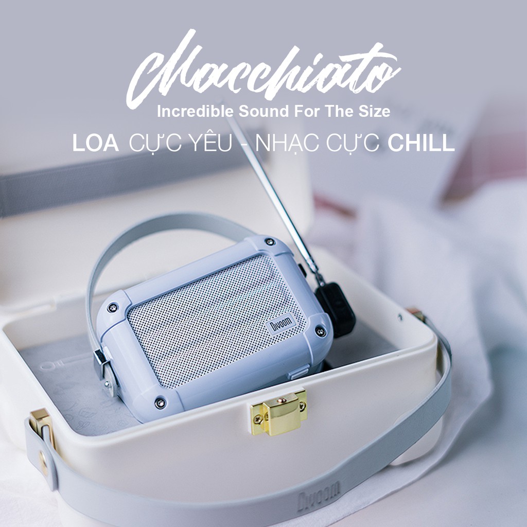 Loa Bluetooth Divoom Macchiato 6W - Dâu Đen Store