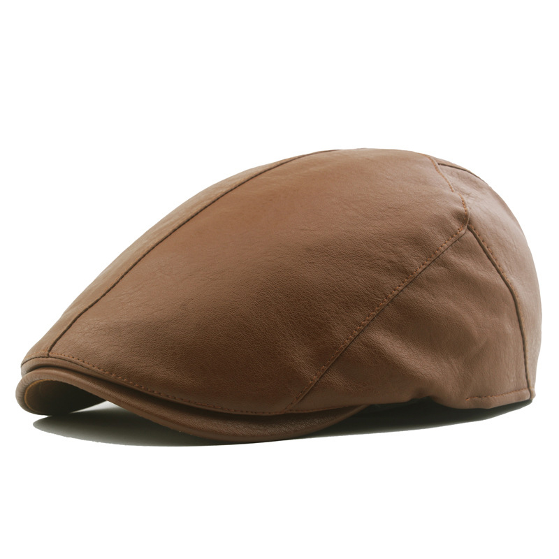 Mũ beret da thời trang vintage (Có đủ màu)