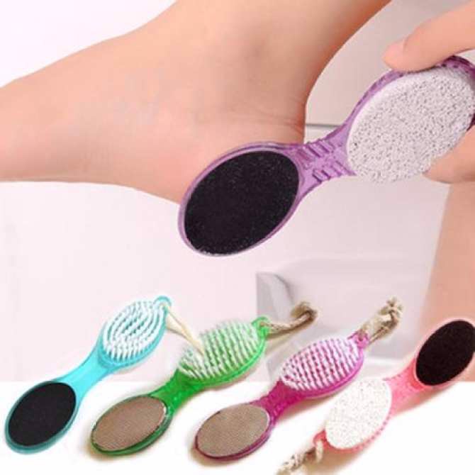 Bàn chải trà gót chân 4 in 1