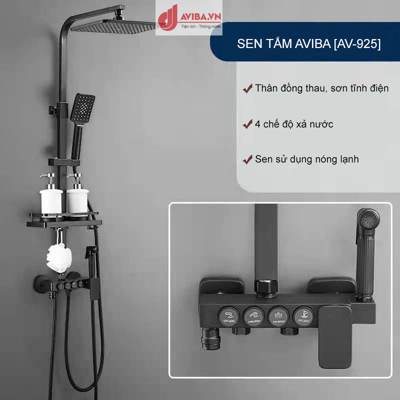 [Thanh lí] Sen tắm nóng lạnh cao cấp av925 ( bị xước củ và bát do vận chuyển)