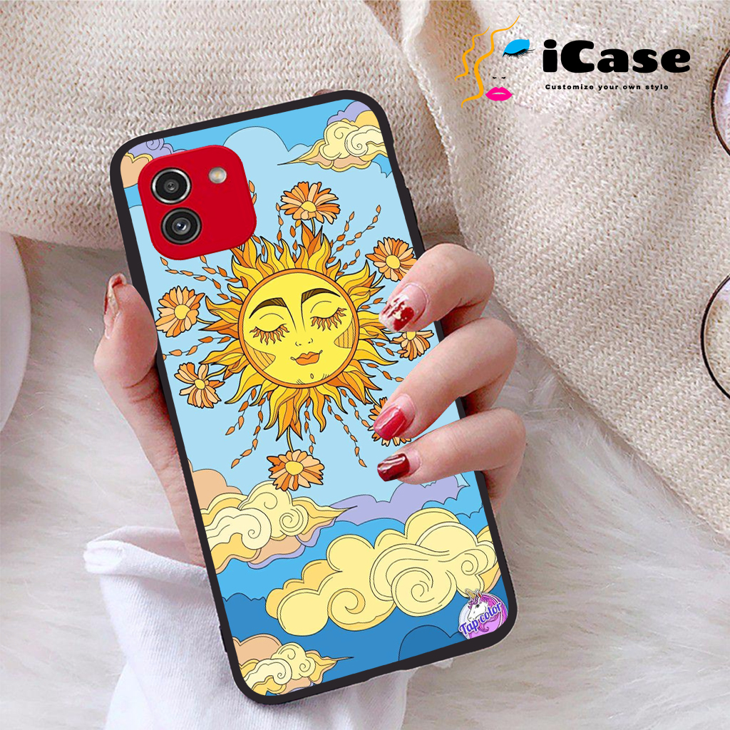 Ốp lưng Samsung Galaxy A03 viền dẻo TPU BST SUN