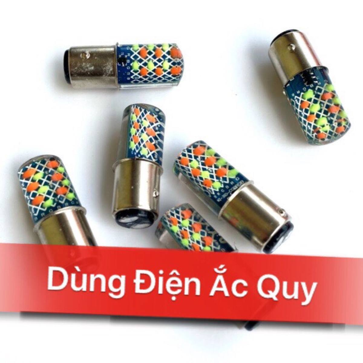 Đèn led hậu nháy 7 mầu phủ silicon cực chất