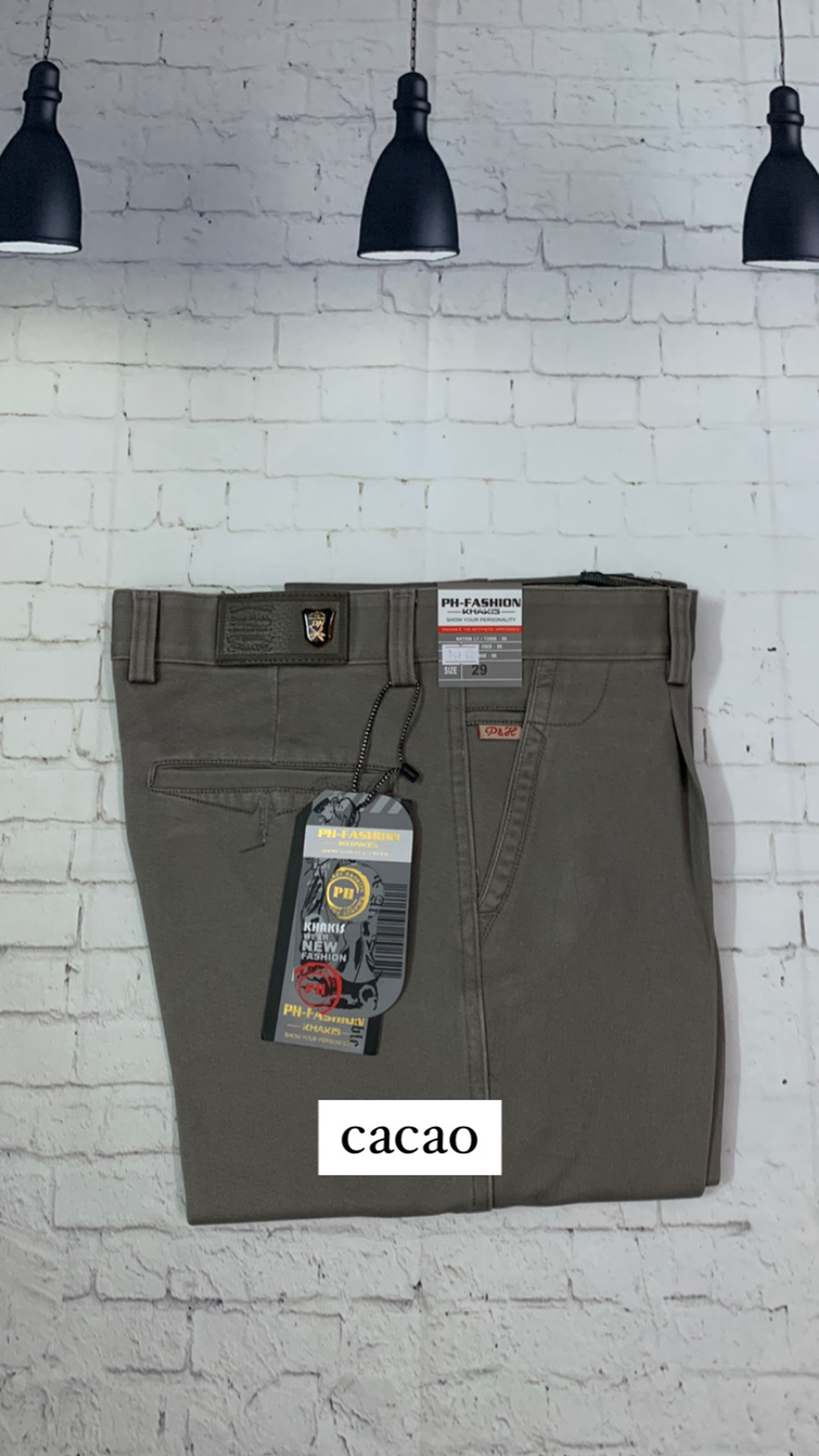 [HCM]Quần kaki trung niên cao cấp xếp ly