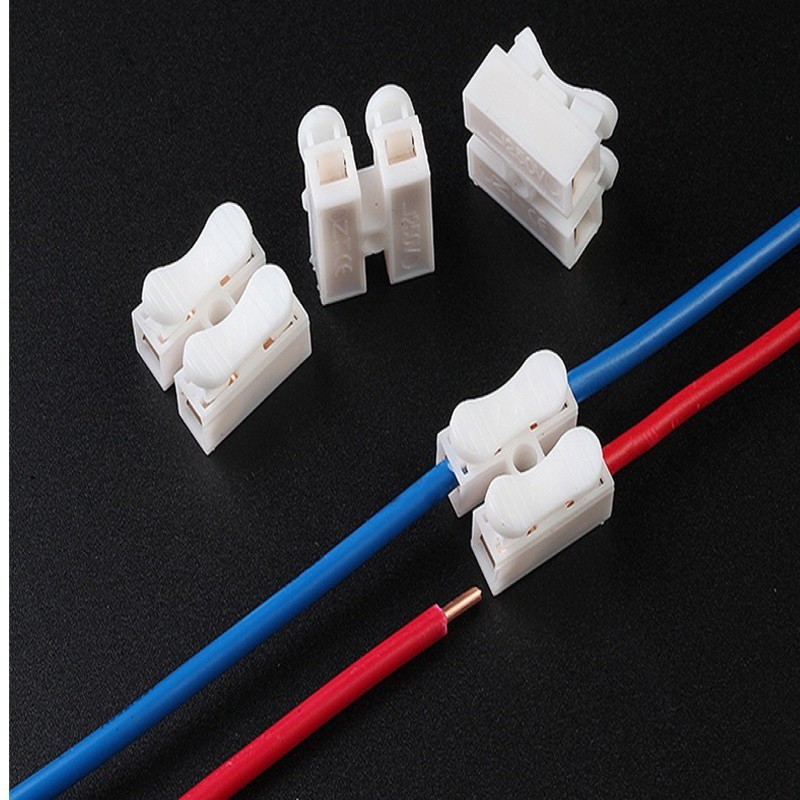 Combo 50 cút nối dây điện, kẹp nối dây đôi CH2 CH-2