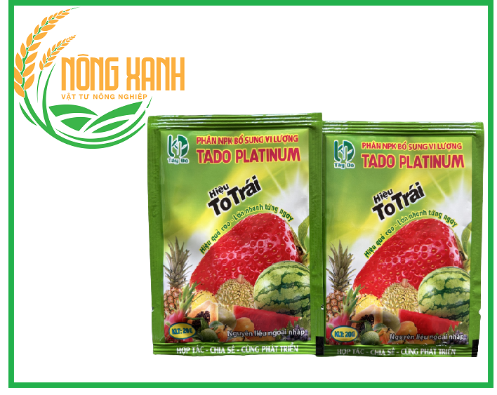 phân bón lá siêu to trái BỘ 2 gói (GÓI LỚN 20GR)