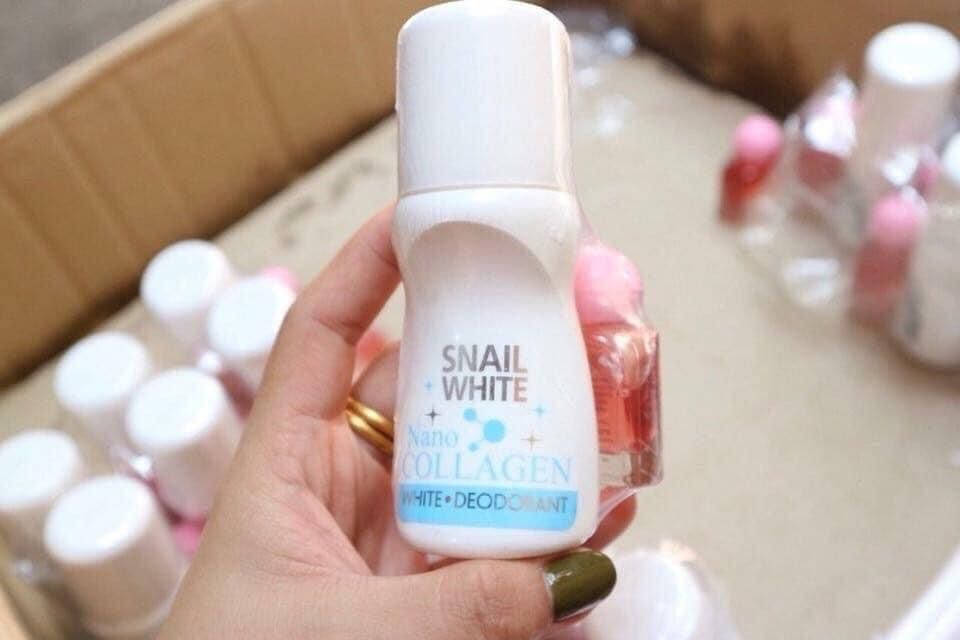 Lăn Khử Mùi Làm Trắng Snail white