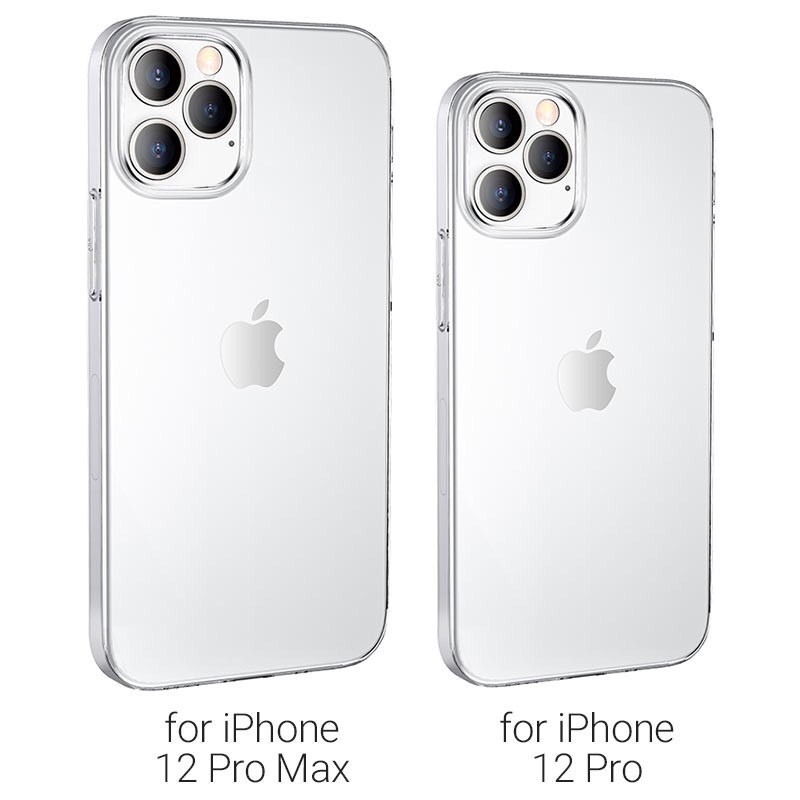 [Hoco] Ốp lưng silicon Hoco chính hãng trong suốt cho iPhone 12