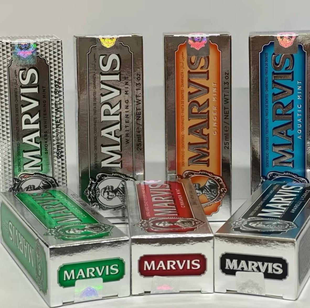 Kem dánh răng MARVIS TOOTHPASTE 25ML - Nhiều mùi hương Nữ Trắng Răng Đánh Răng