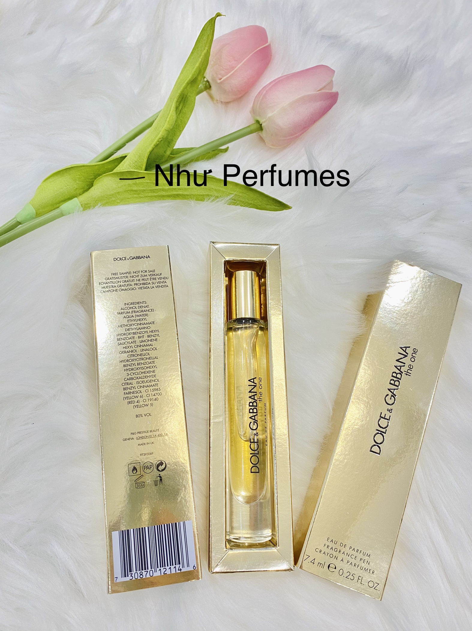 Nước hoa mini Dolce & Gabbana cho nữ 7.4ml