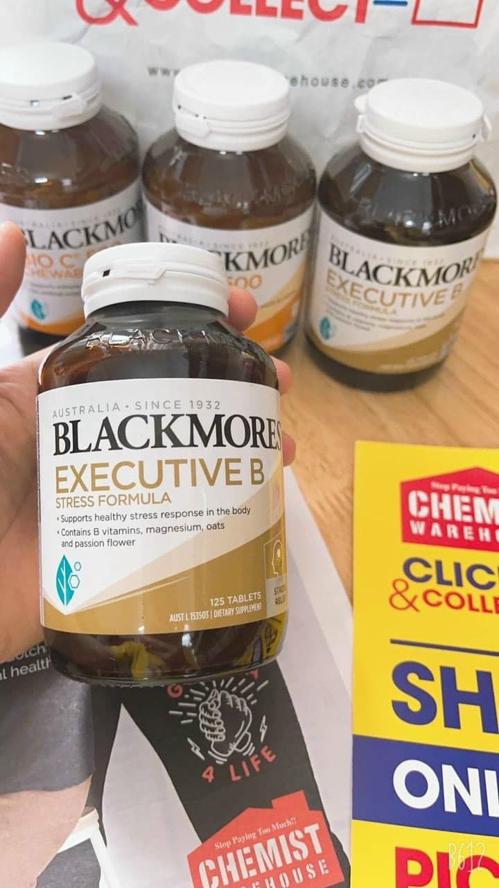 Blackmores Executive B Stress Formula 125 Tablets