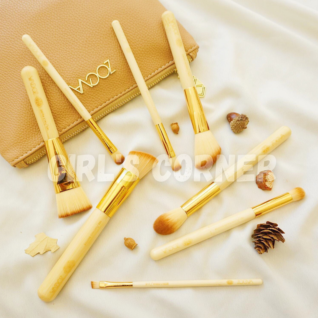 [HCM]Bộ cọ trang điểm cá nhân Zoeva Bamboo (cho da nhạy cảm)