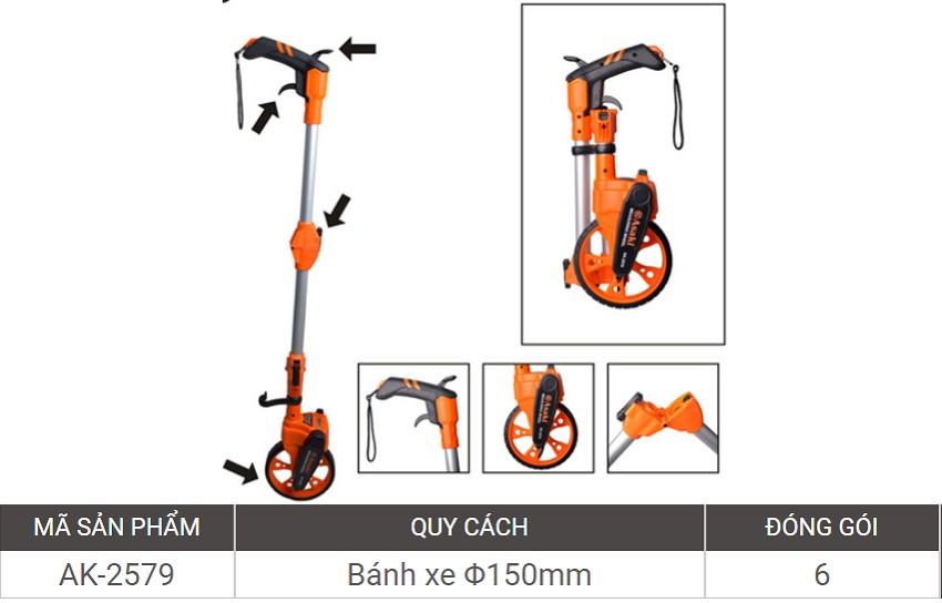 6inch Thước lăn đo đường Asaki AK-2579