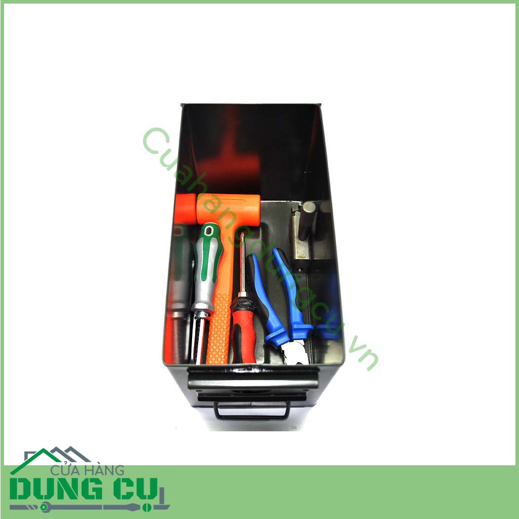 Hộp đựng dụng cụ bằng sắt loại 9 lít