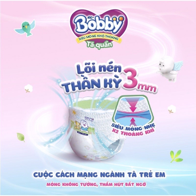 Tã Bobby Quần XXL 76 Miếng (cho bé 16kg)