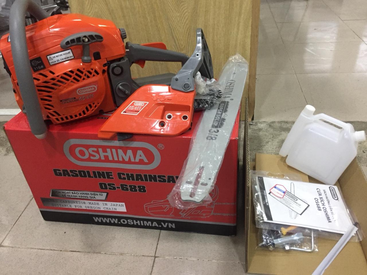 Máy cưa xích oshima 688