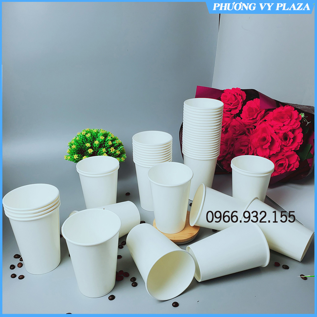 50 chiếc cốc giấy 540ml - 18OZ cao cấp hàn quốc